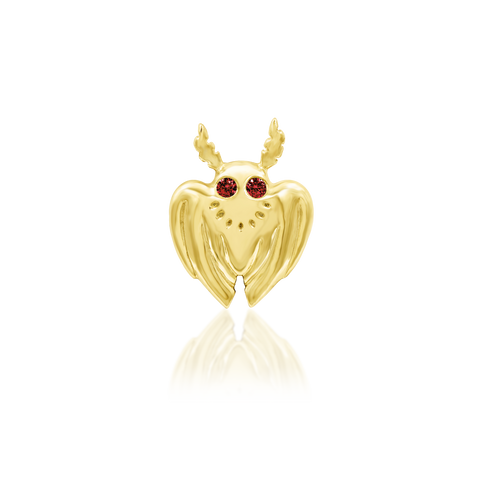 Mothman in 14k Gold by Junipurr