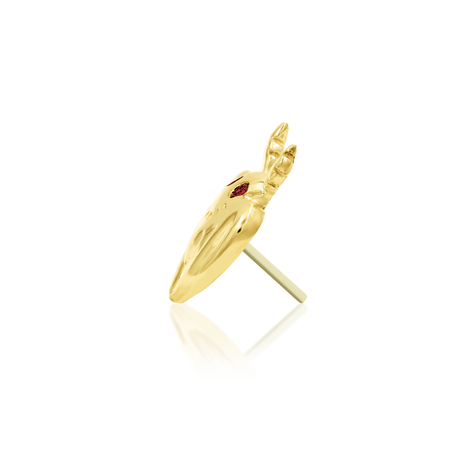 Mothman in 14k Gold by Junipurr