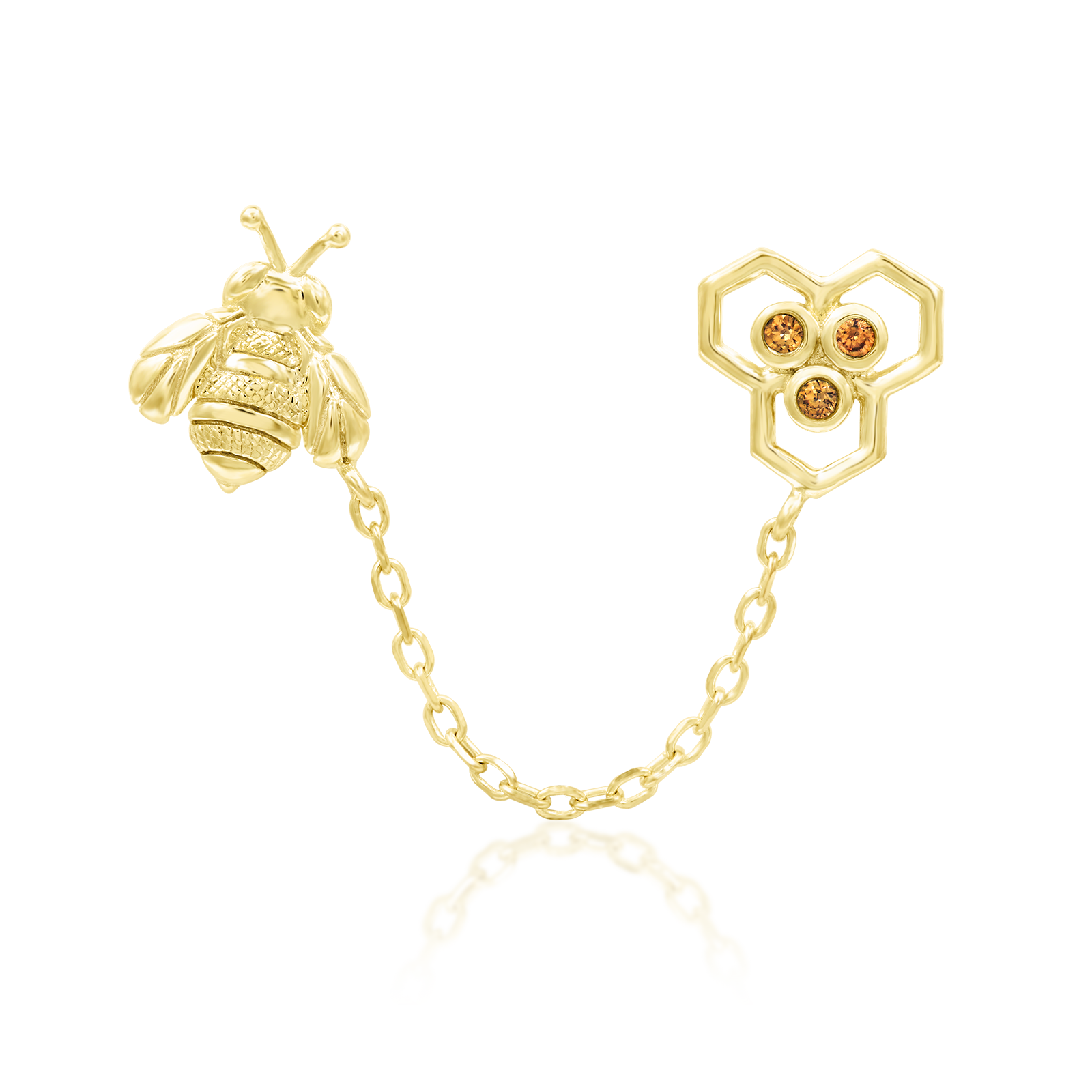 Oh Honey in 14k Gold by Junipurr
