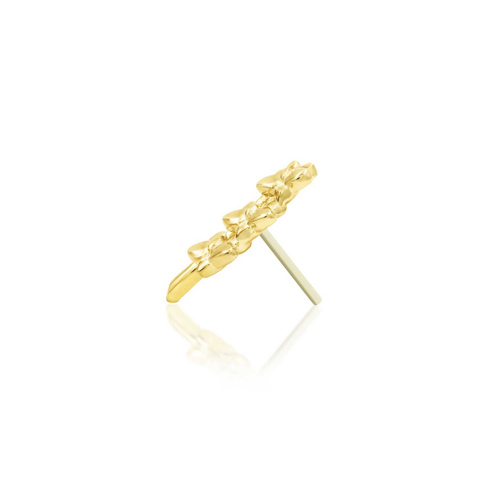 Orchid in 14k Gold by Junipurr
