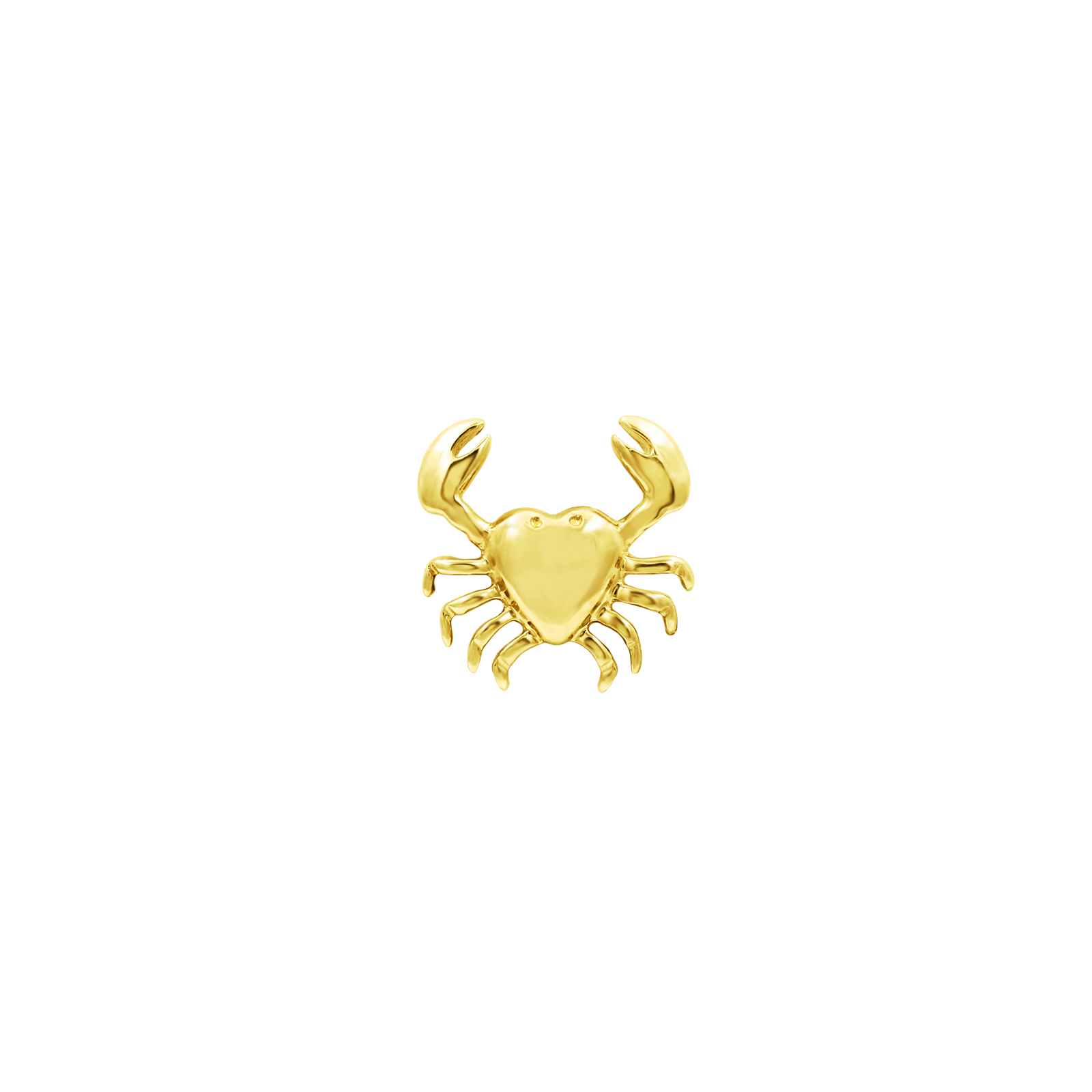 Patty Crab End in 14k Gold by Junipurr
