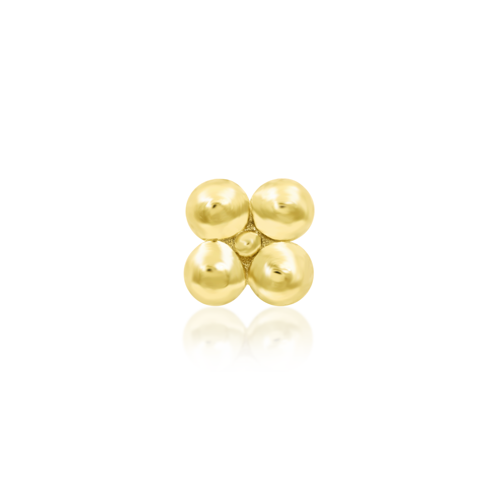 Quad-Bead in 14k Gold by Junipurr