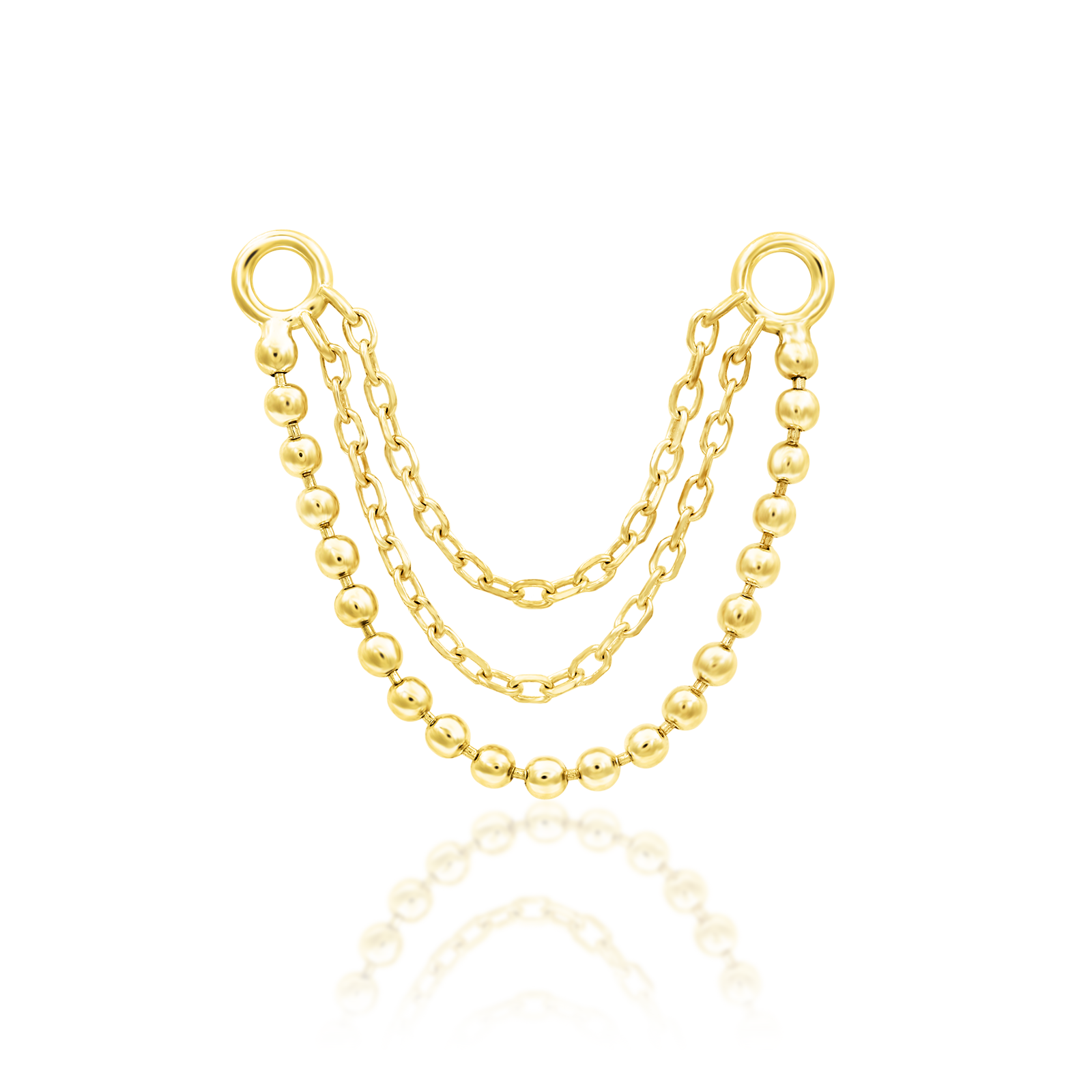 Quinn in 14k gold by Junipurr