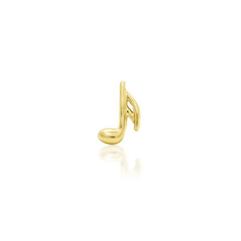 Semi Quaver in 14k Gold by Junipurr