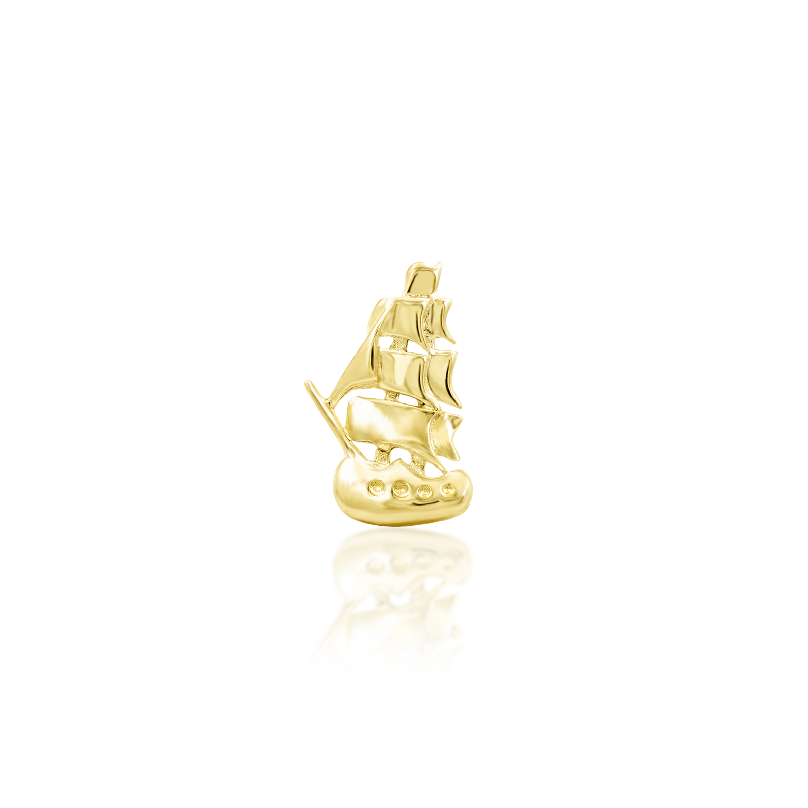 Ship in 14k Gold by Junipurr