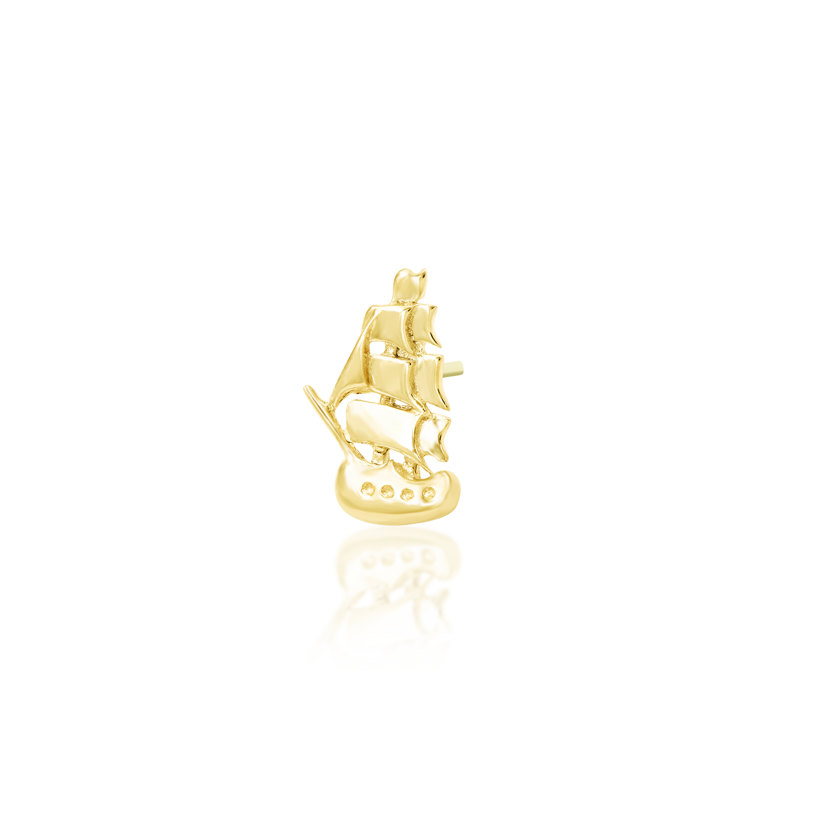 Ship in 14k Gold by Junipurr
