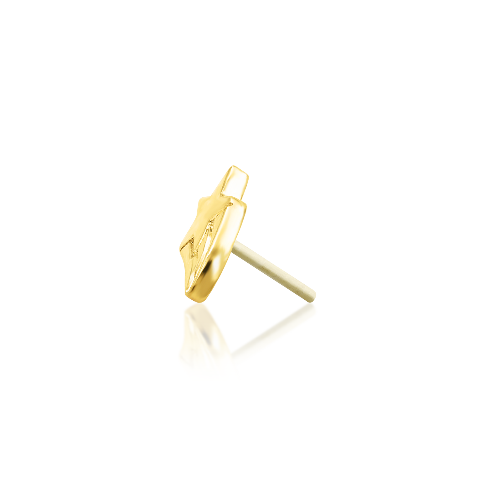 Shooting Star in 14k Gold by Junipurr