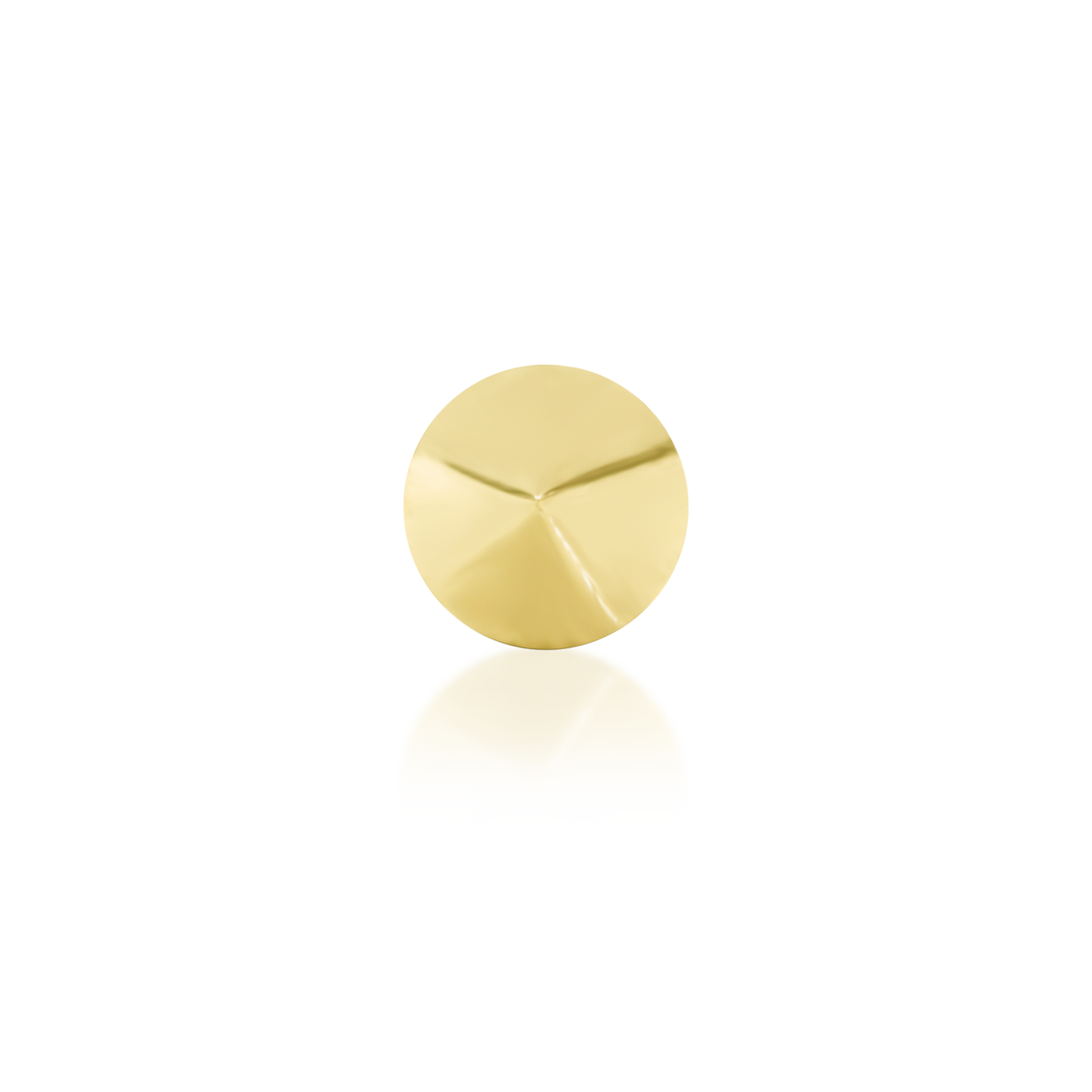 Spike in 14k gold by Junipurr