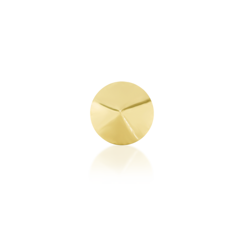 Spike in 14k gold by Junipurr