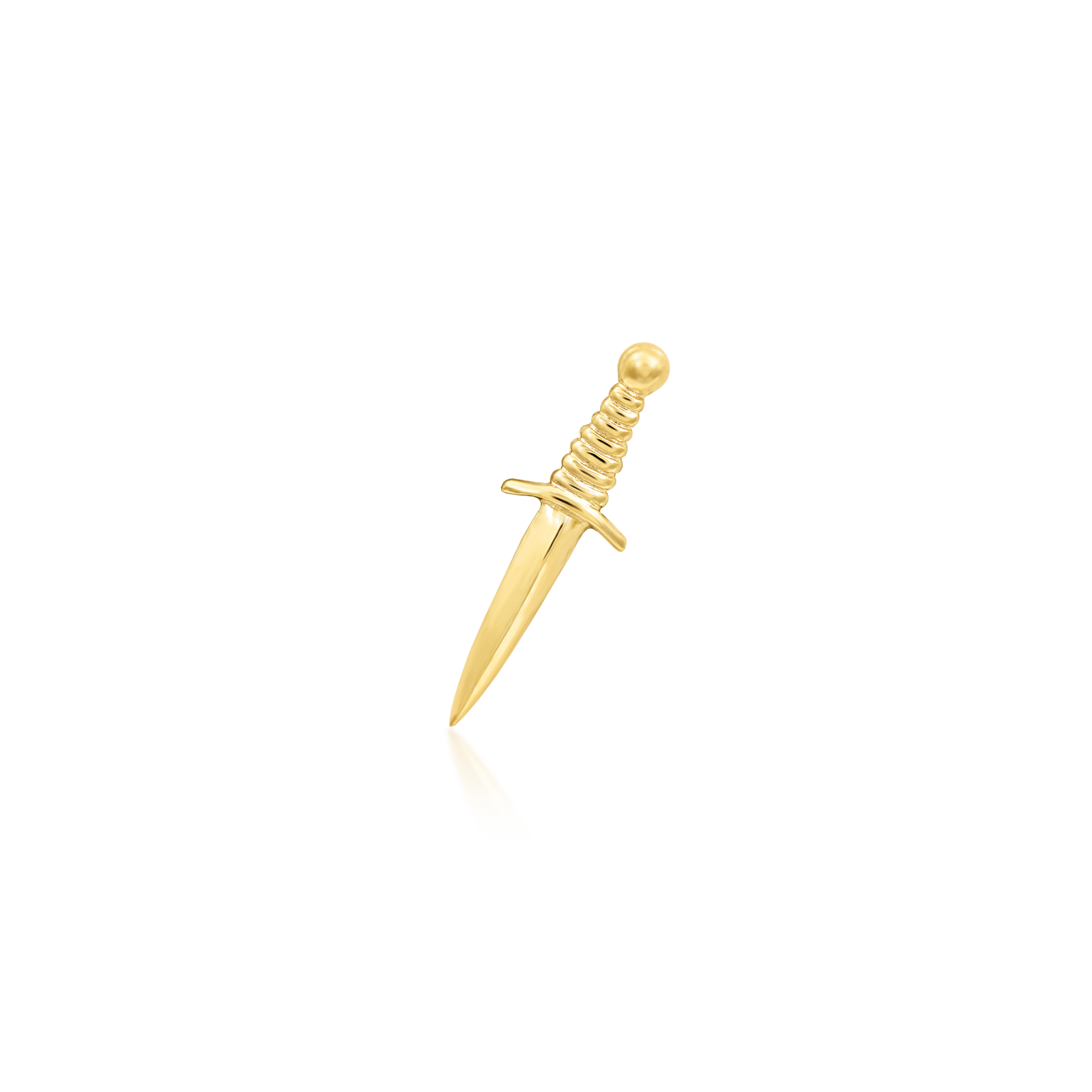 Staring Daggers in 14k Gold by Junipurr