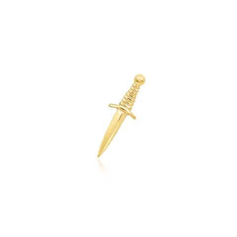 Staring Daggers in 14k Gold by Junipurr