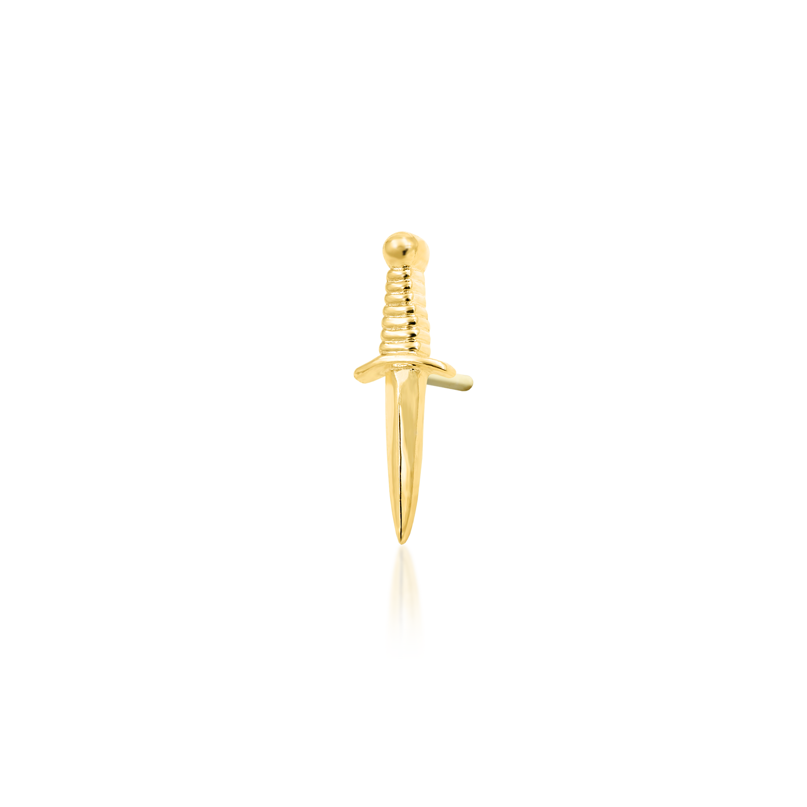Staring Daggers in 14k Gold by Junipurr