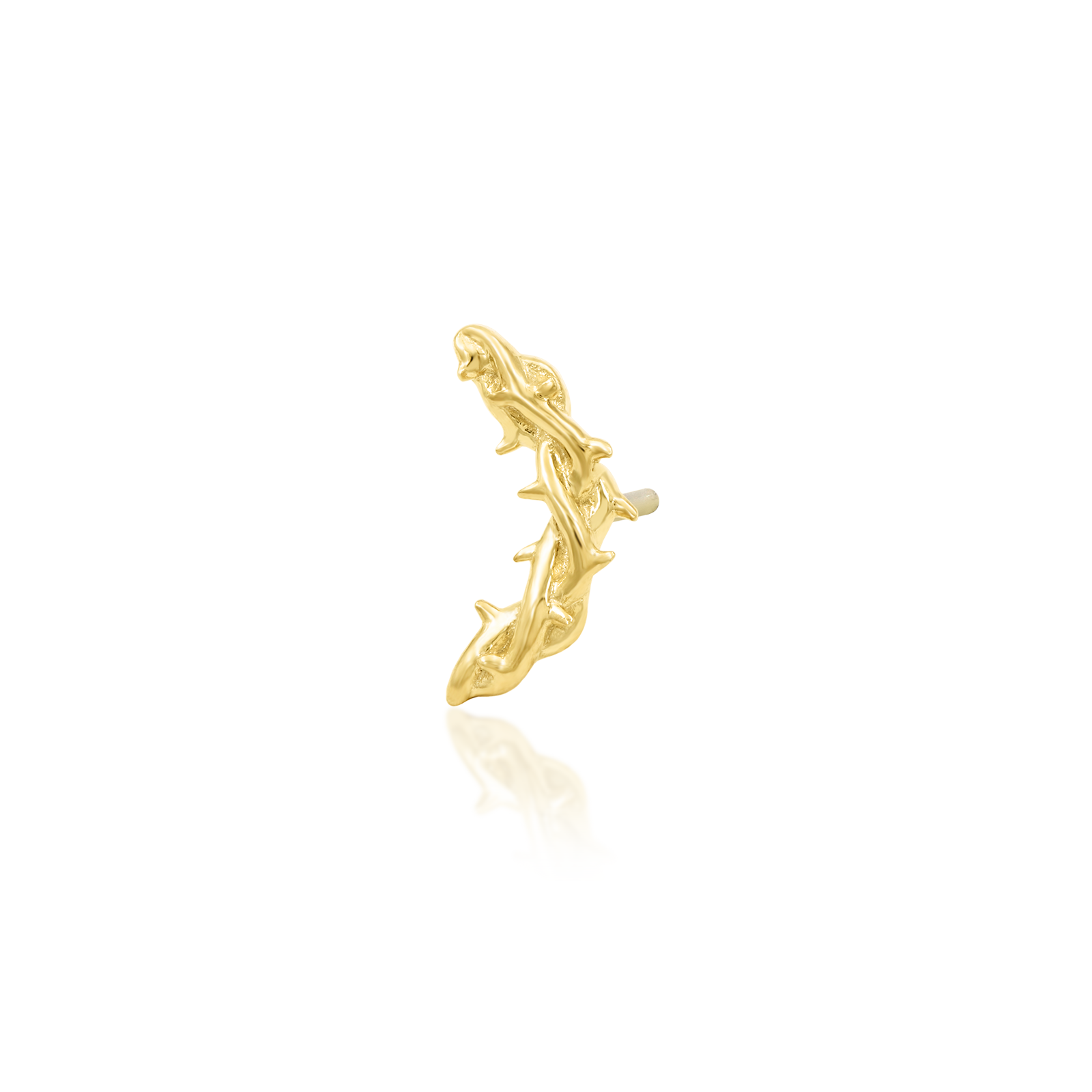 Thorn Arc in 14k Gold by Junipurr
