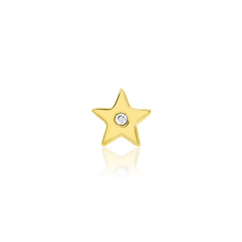 Twinkle Twinkle in 14k Gold by Junipurr
