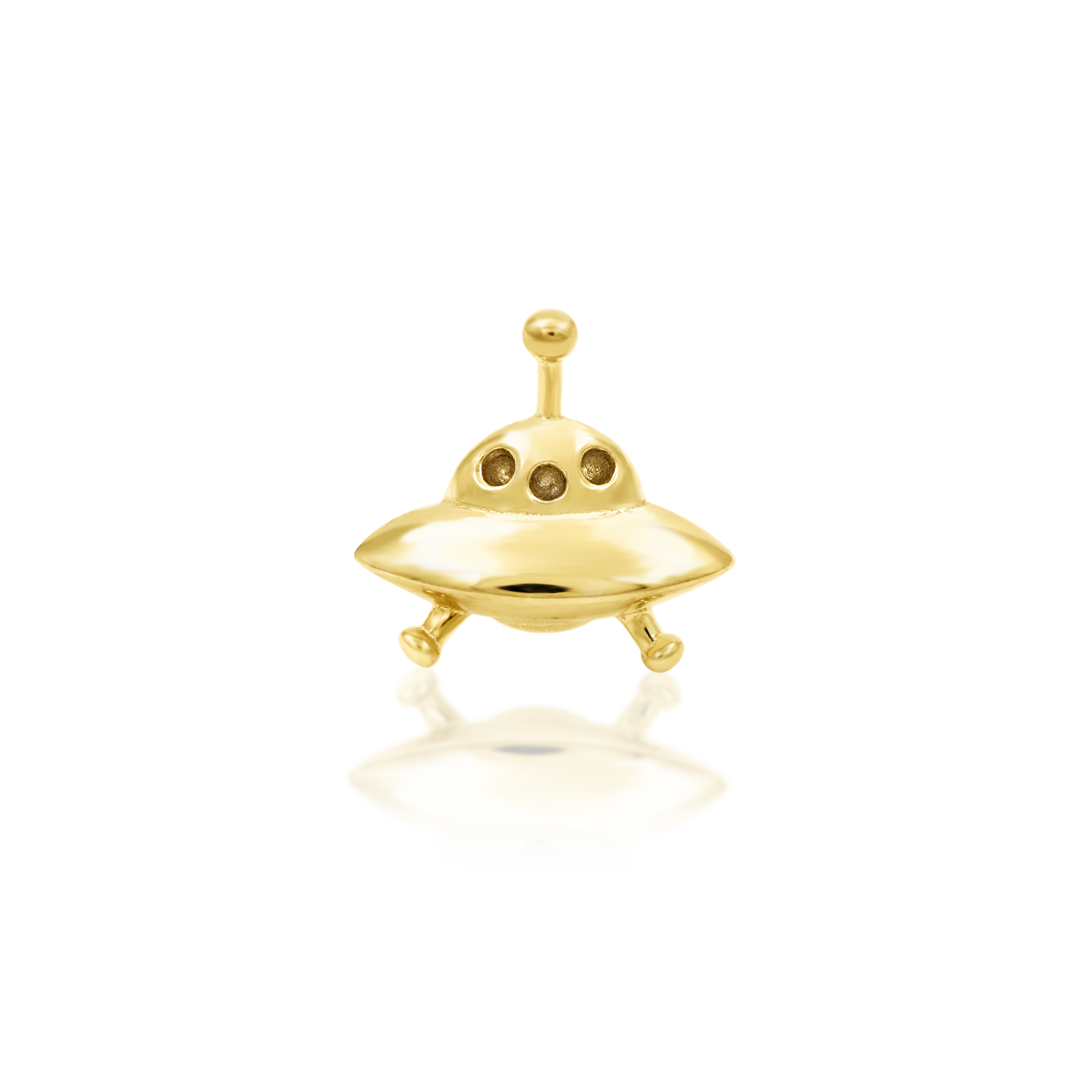 UFO in 14k Gold by Junipurr