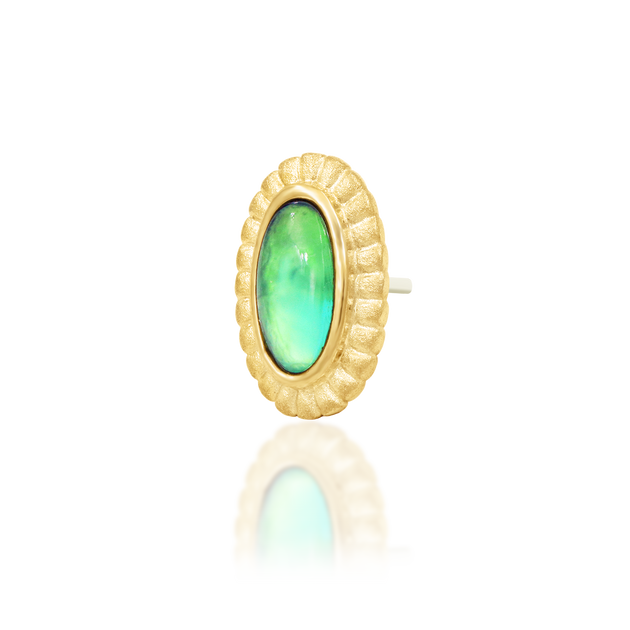 Valen in 14k Gold by Junipurr – Pierced