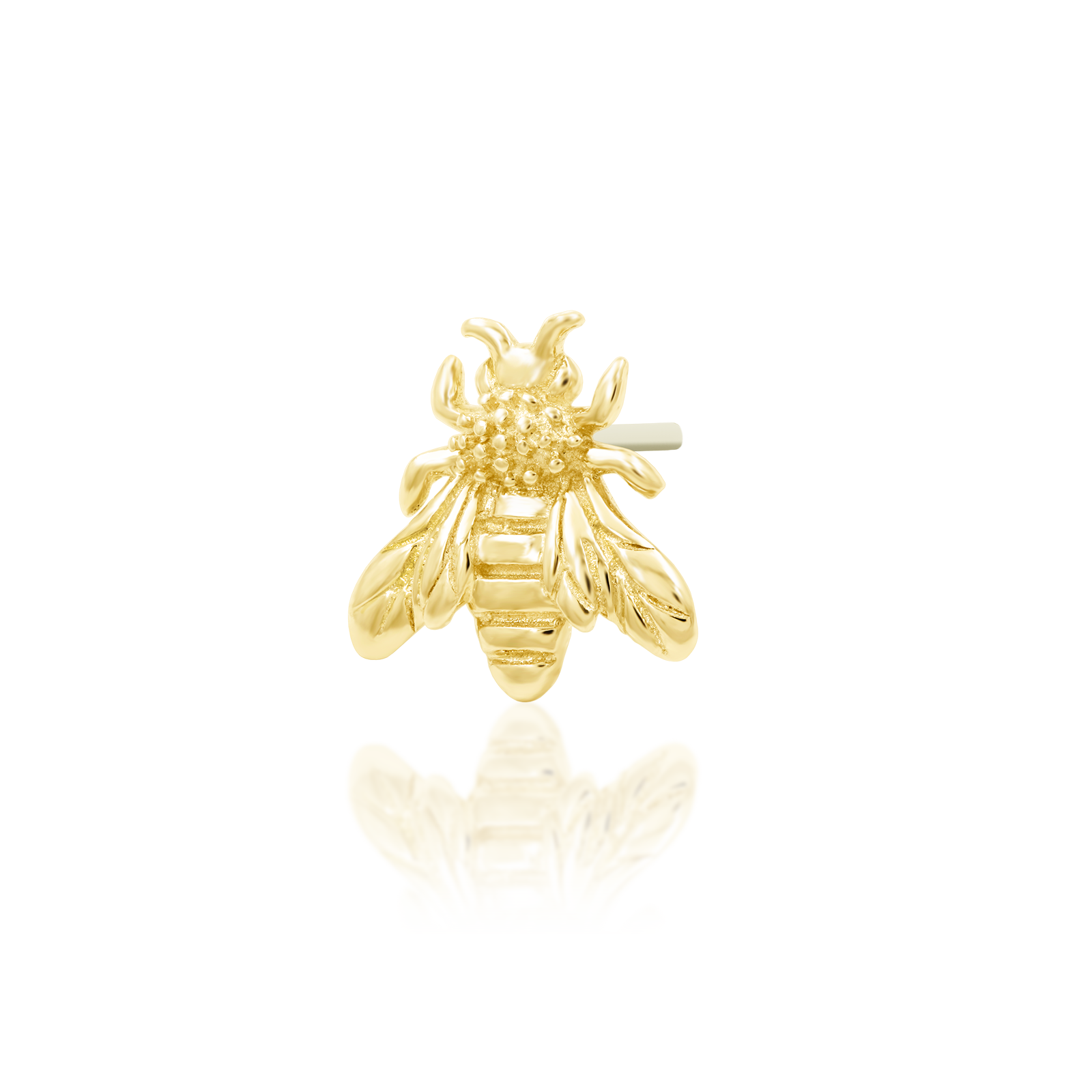 Wasp in 14k gold by Junipurr