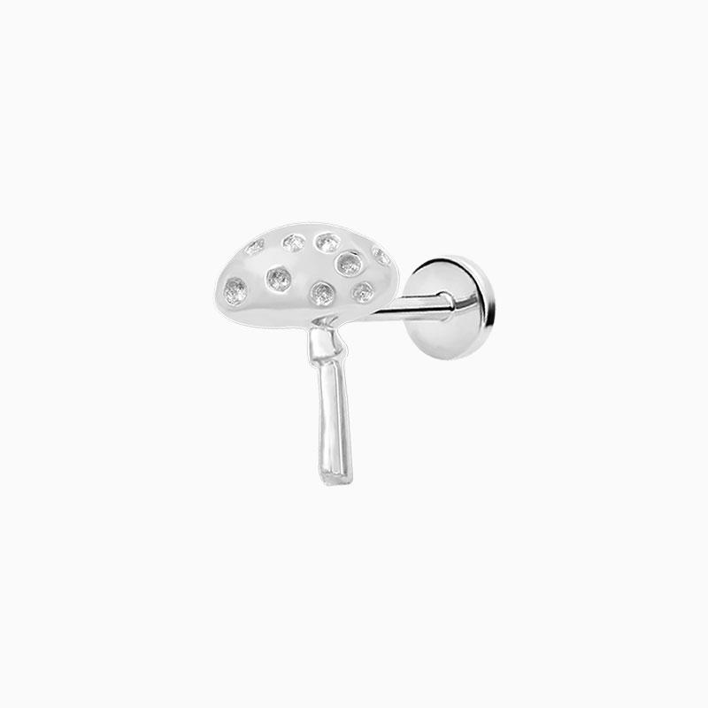 Dotty's Friend Mushroom in 14k Gold by Junipurr