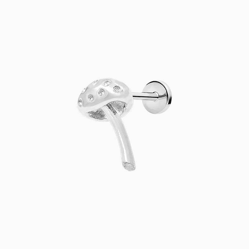 Dotty Mushroom in 14k Gold by Junipurr