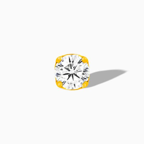 14k Gold Swarovski Prong by Junipurr