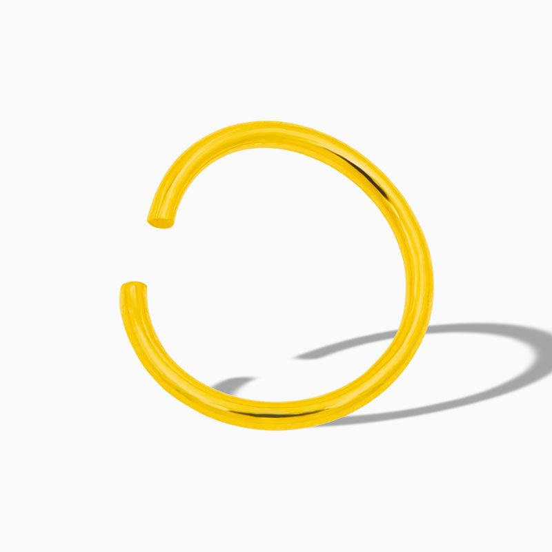 Seam Ring in 14k Gold by Junipurr