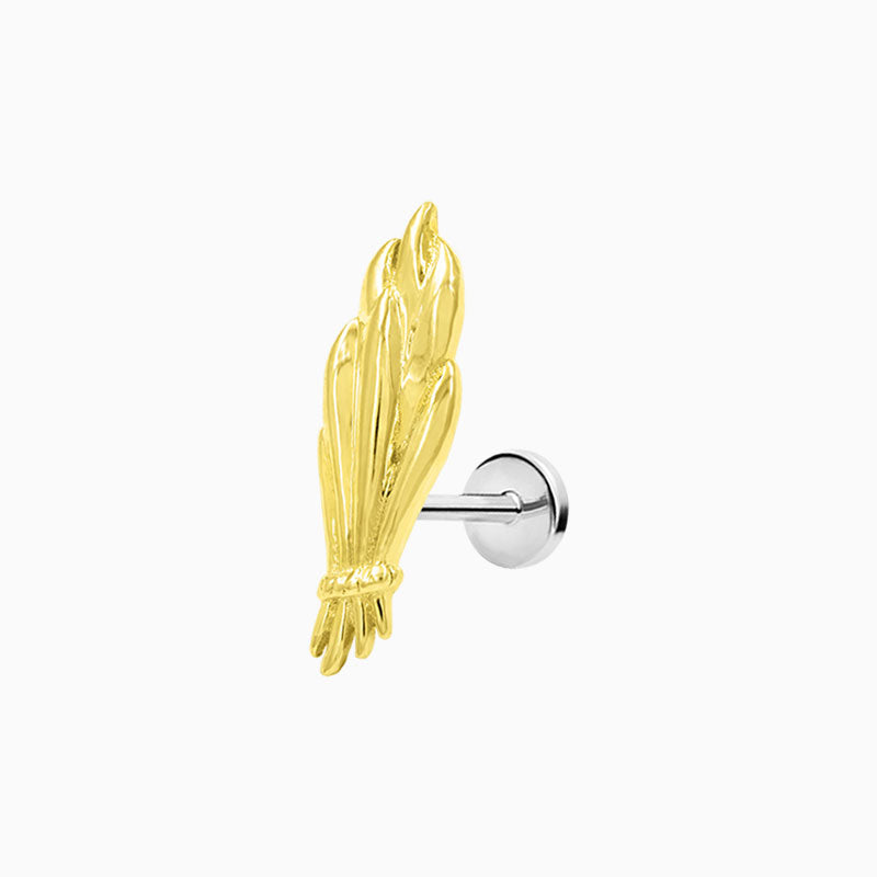 Bundle O' Wishes Flower in 14k Gold by Junipurr