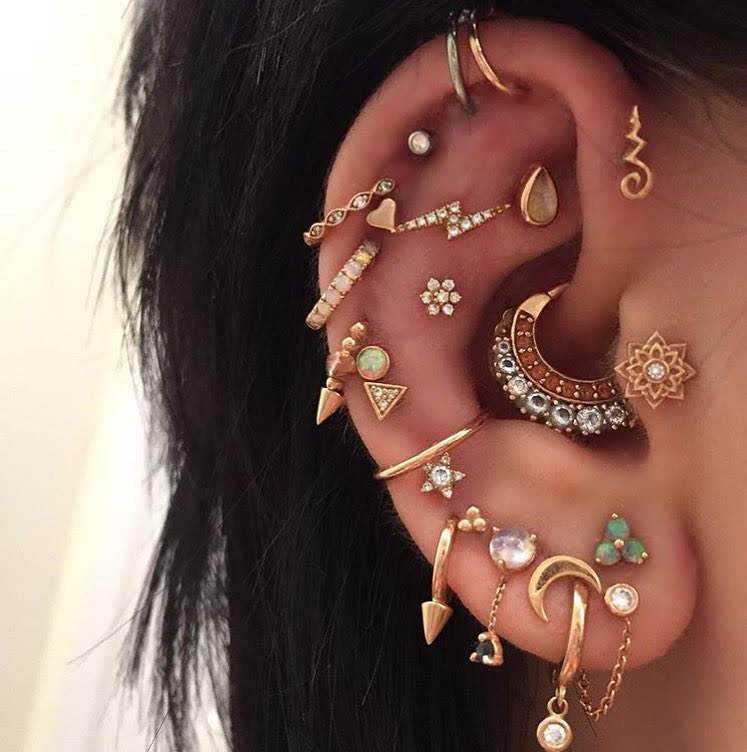 A Comprehensive Guide to Different Types of Ear Piercings: From Traditional to Trendy