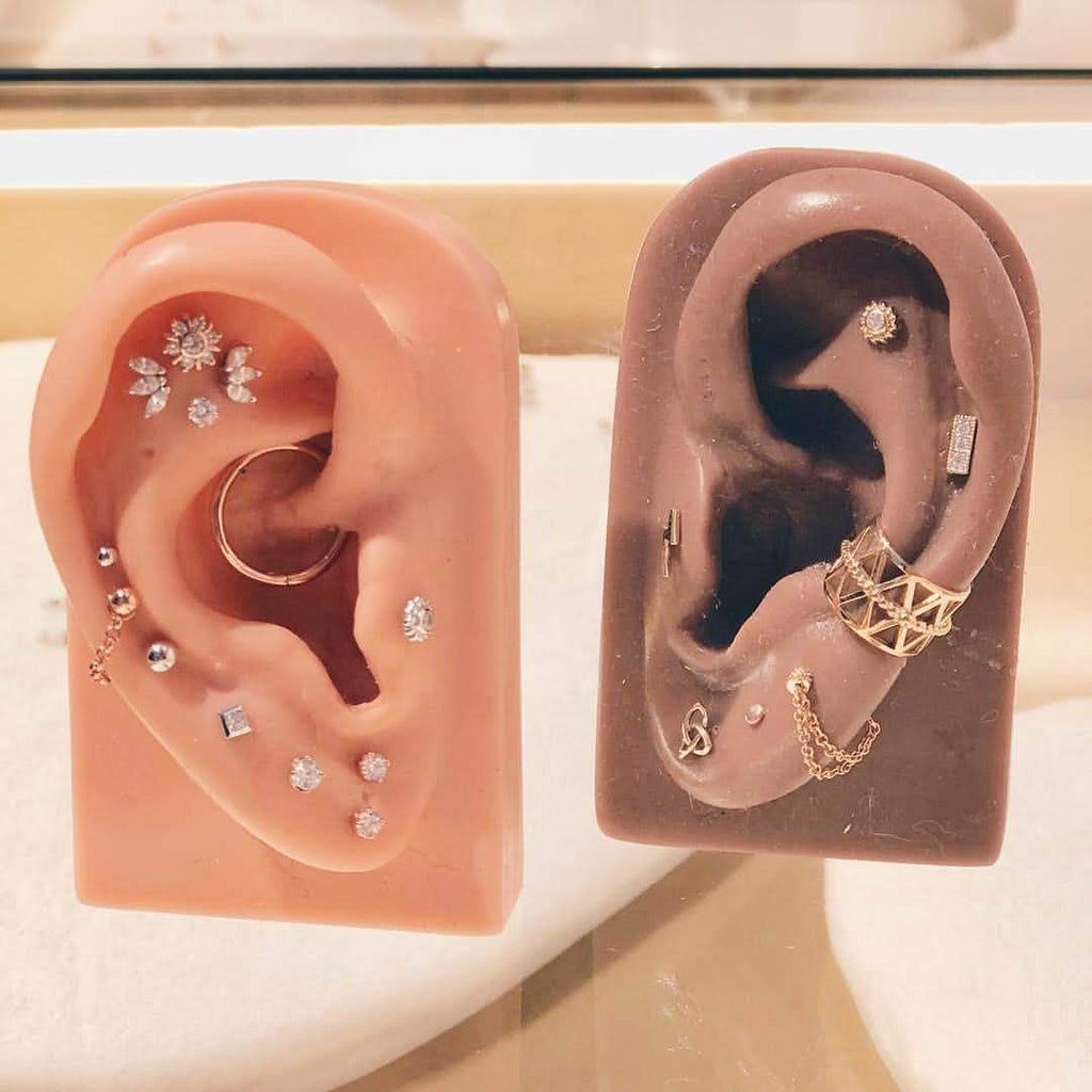Silver Oxidised Hook Earrings - HOOK EARRINGS - 66.00