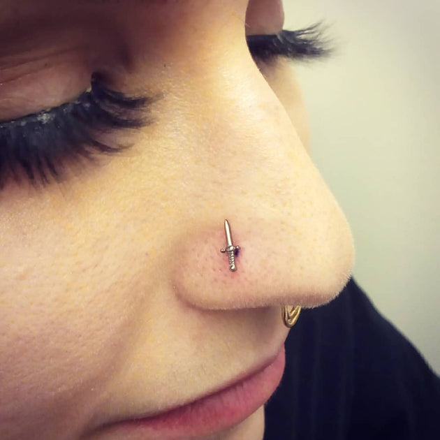 Nose Piercing Jewelry Pierced