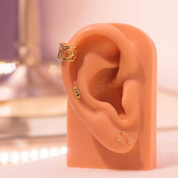 Ball in 14k Gold by Junipurr