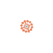 Wheel in 14k Gold by Junipurr
