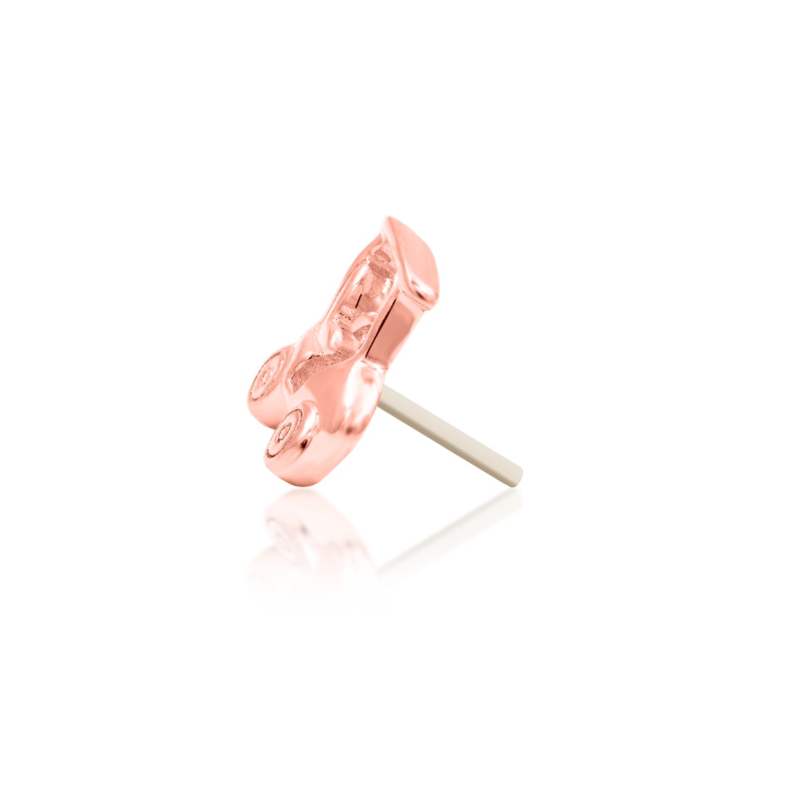 Golf Cart in 14k gold by Junipurr