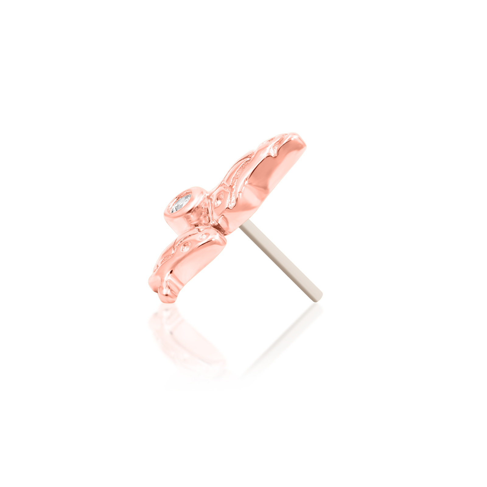 Mariposa in 14k gold by Junipurr