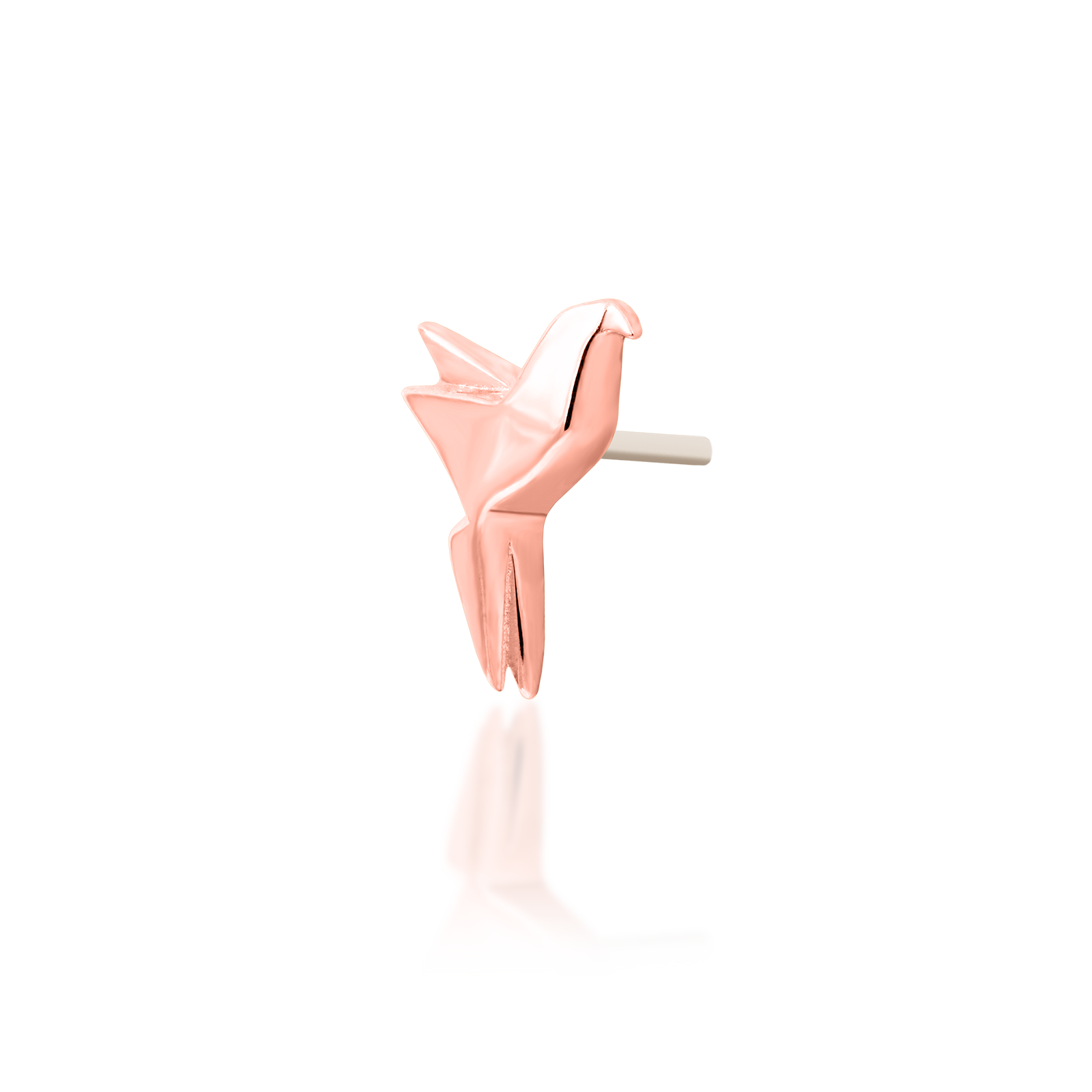 Paper Polly in 14k gold by Junipurr