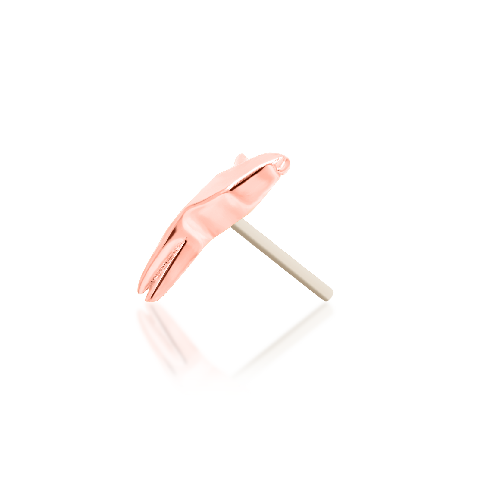 Paper Polly in 14k gold by Junipurr