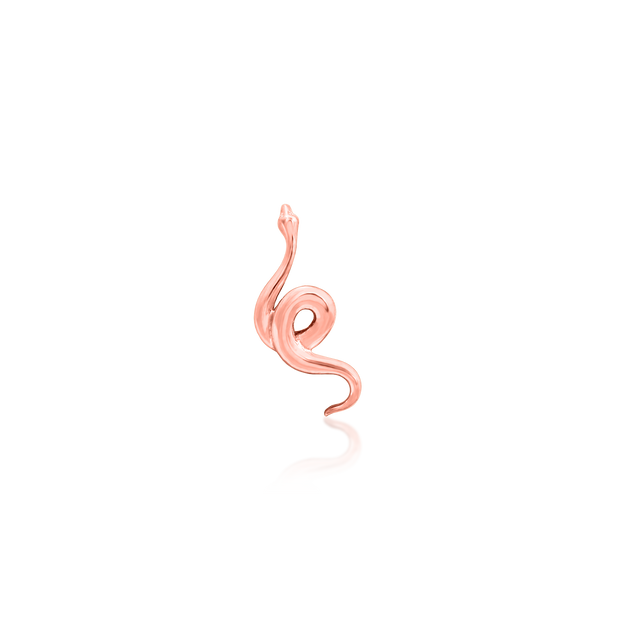 Snake in 14k Gold by Junipurr