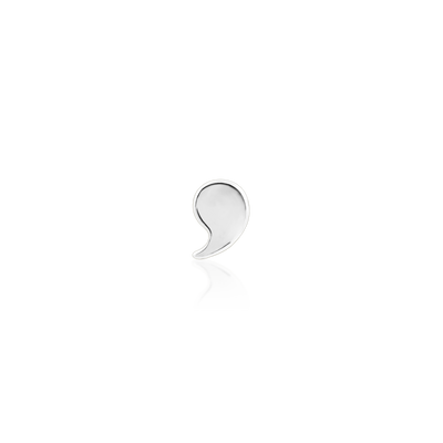 Comma in 14k Gold by Junipurr
