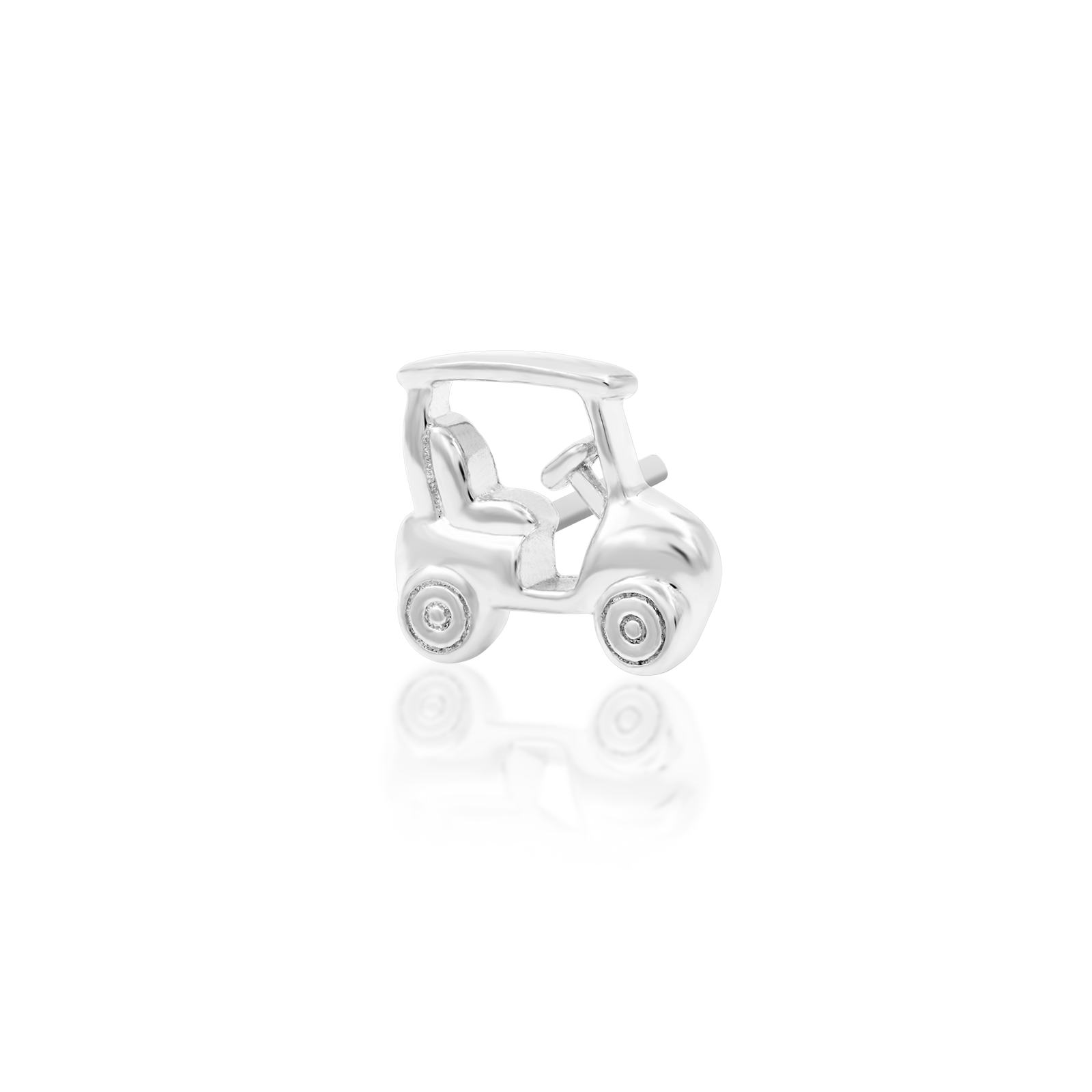 Golf Cart in 14k gold by Junipurr