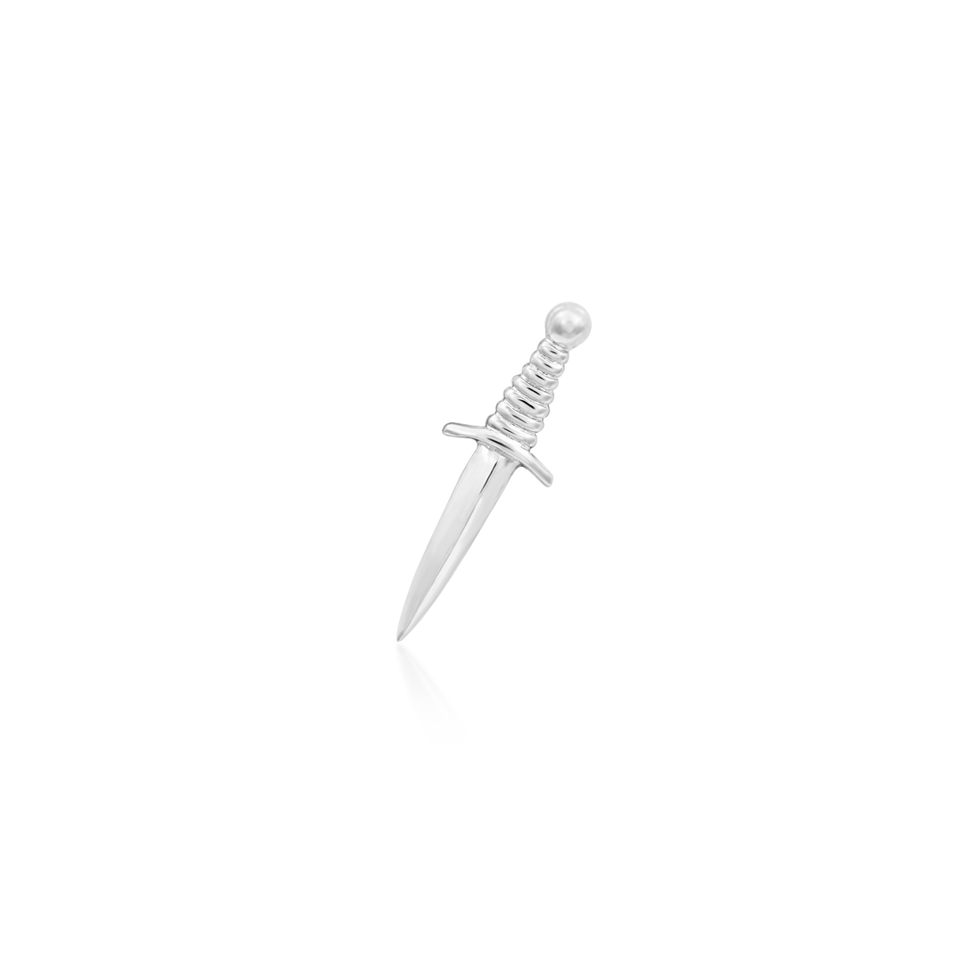 Staring Daggers in 14k Gold by Junipurr – Pierced