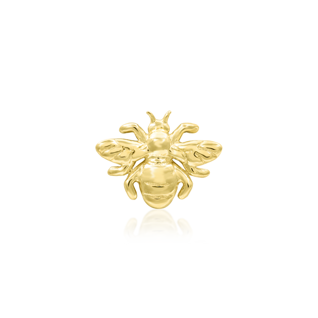 Bee Holier in 14k gold by Junipurr