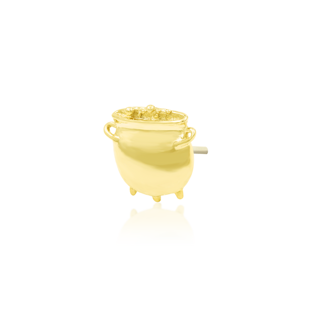 Cauldron in 14k Gold by Junipurr