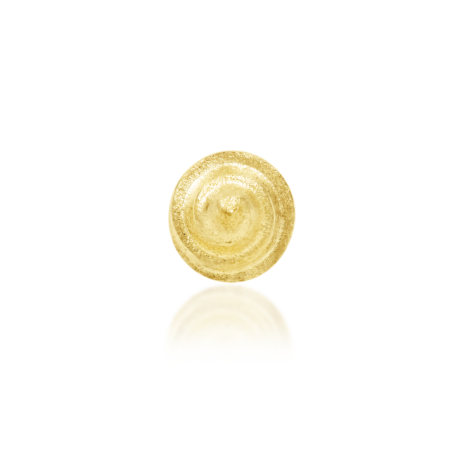 Drill Spike in 14k gold by Junipurr