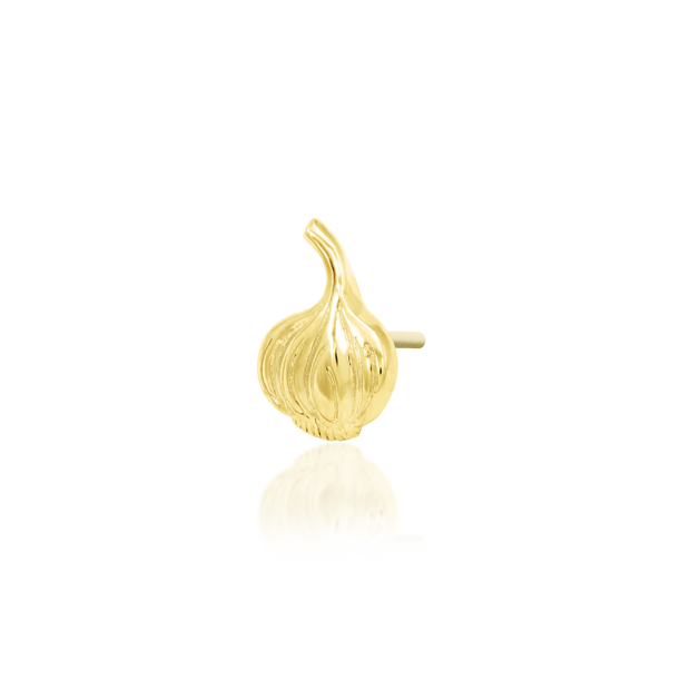 Garlic in 14k Gold by Junipurr