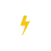 Lightning Bolt in 14k Gold by Junipurr