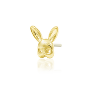 Honey Bunny in 14k gold by Junipurr