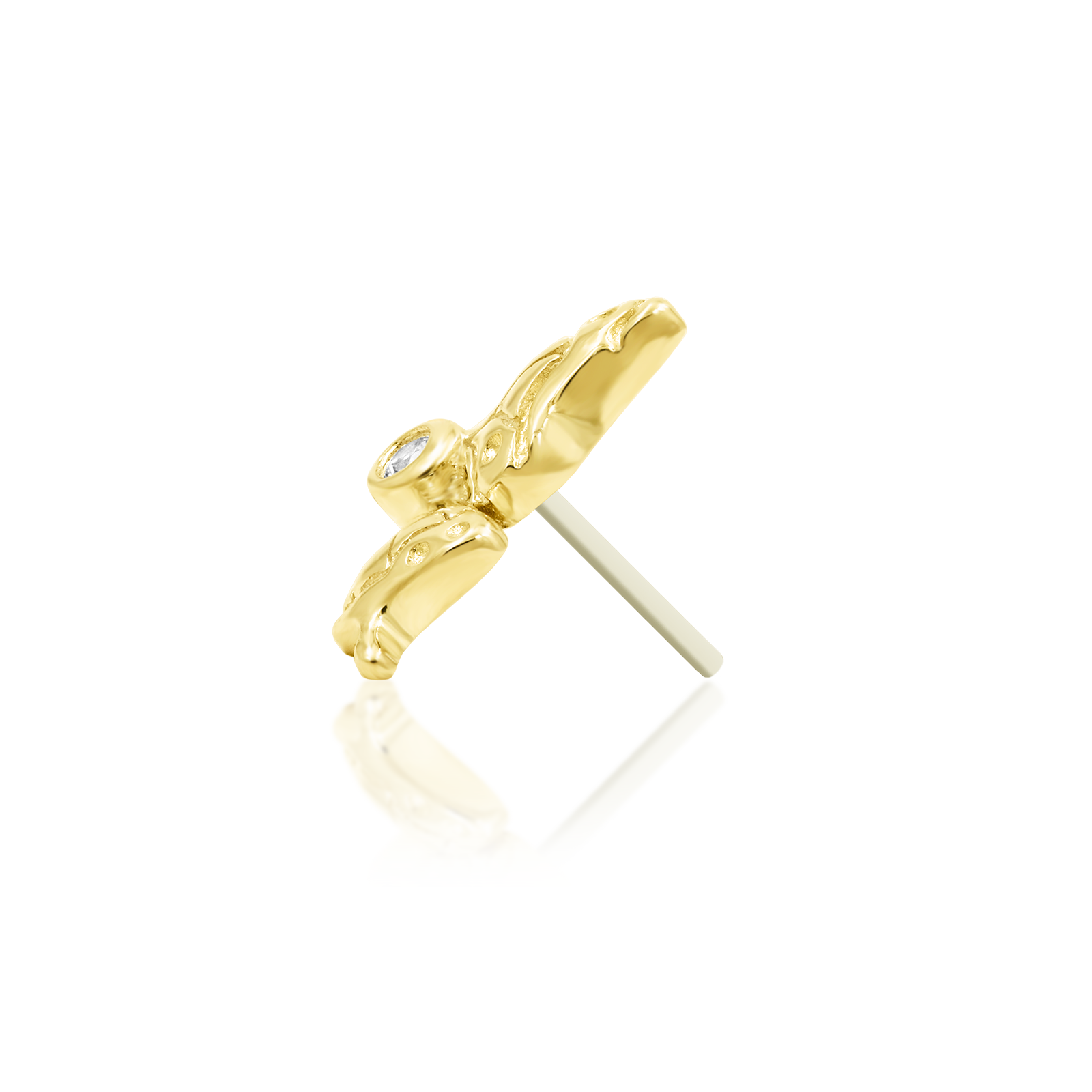 Mariposa in 14k gold by Junipurr