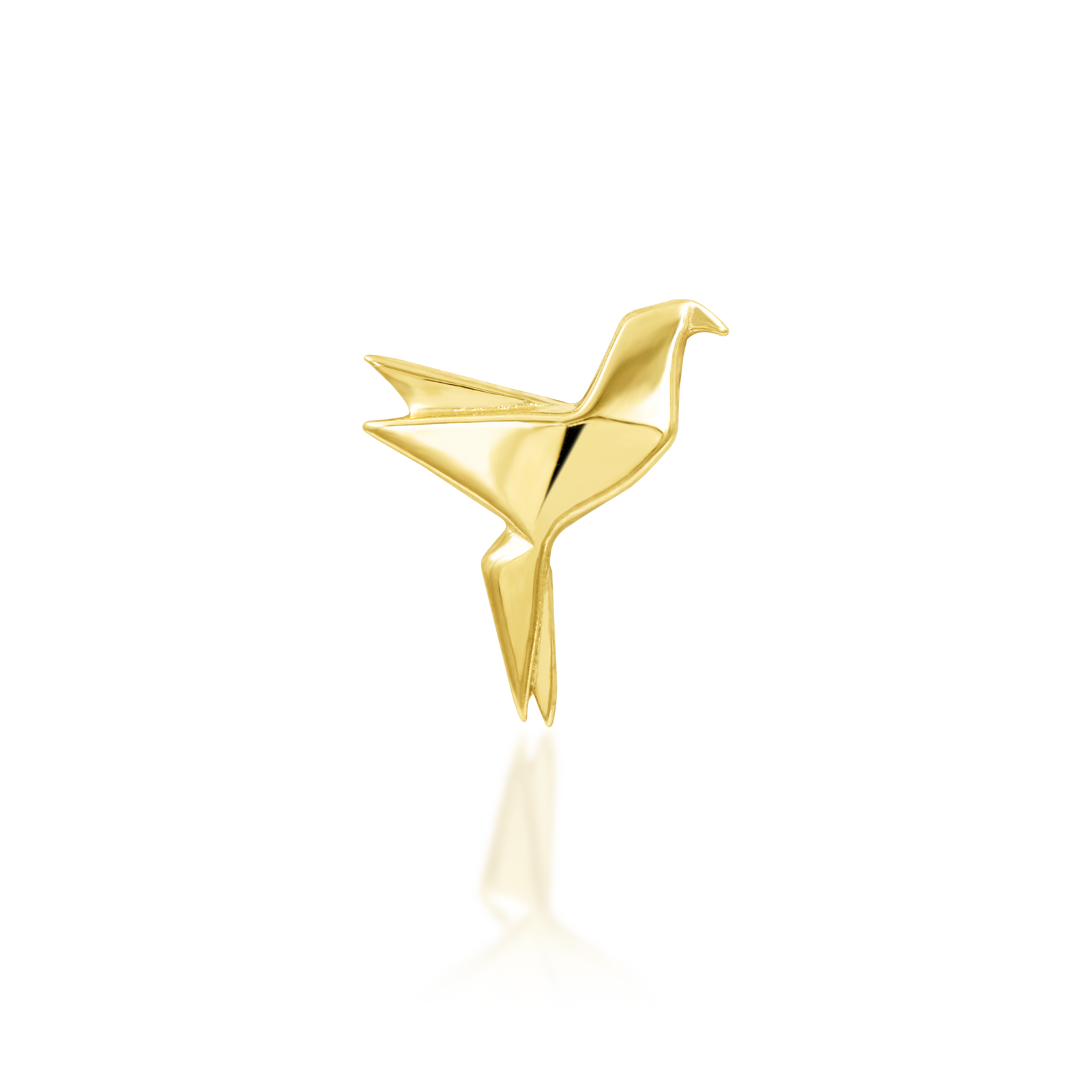 Paper Polly in 14k gold by Junipurr