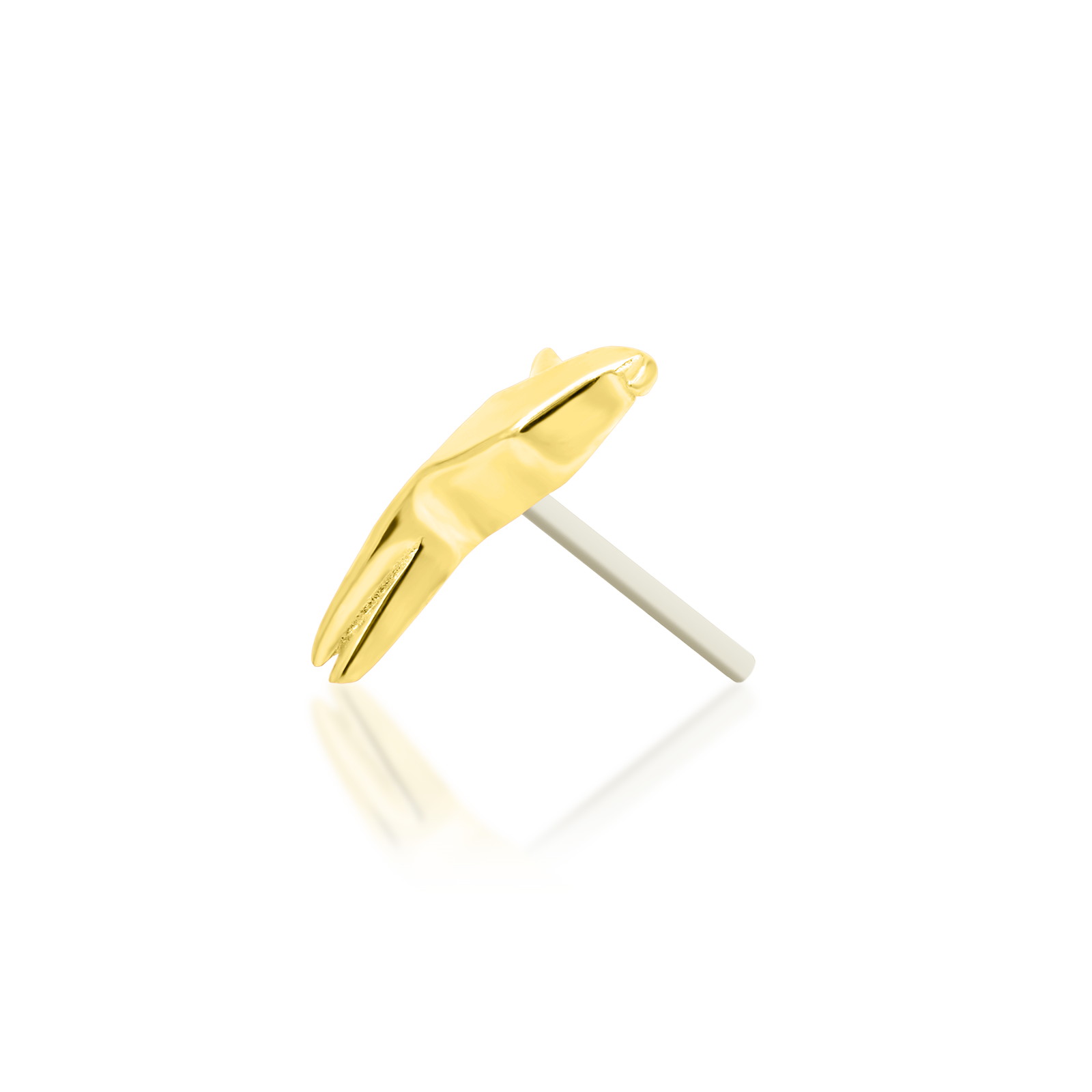 Paper Polly in 14k gold by Junipurr