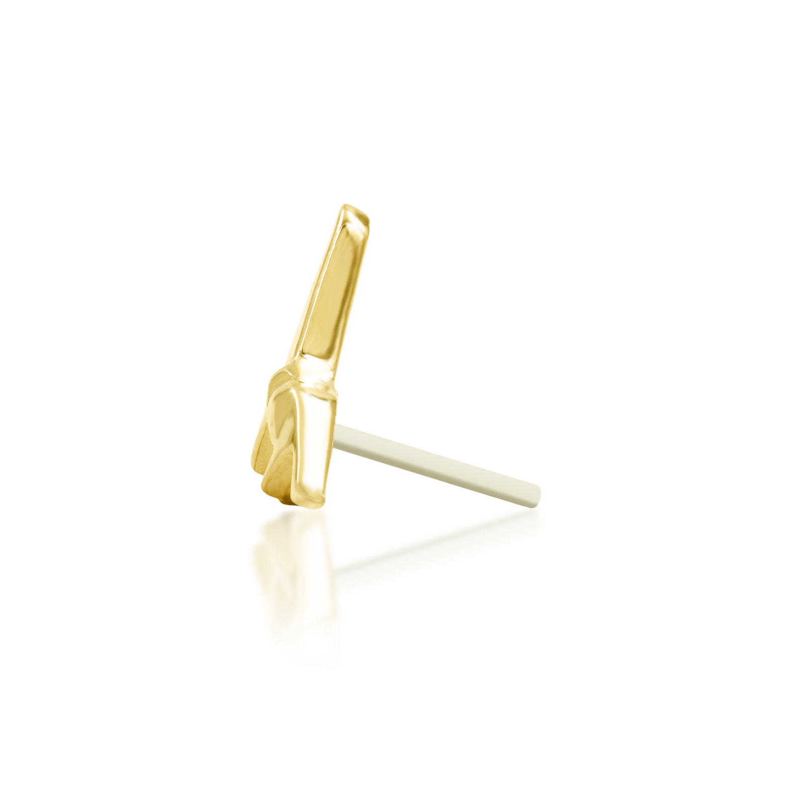 Paper-a-saurus in 14k gold by Junipurr