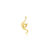 Snake in 14k Gold by Junipurr